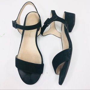 Mime et Moi N1 Sandal Black Interchangeable Heels.